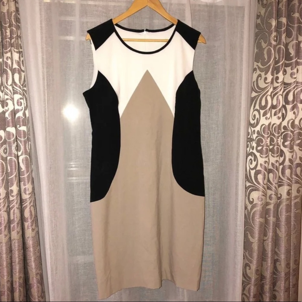 NWOT Calvin Klein multicolor dress